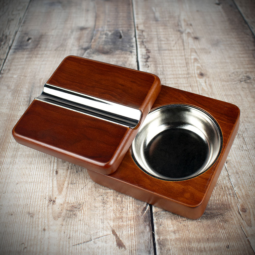 Cigar Rest + Ashtray Rosewood