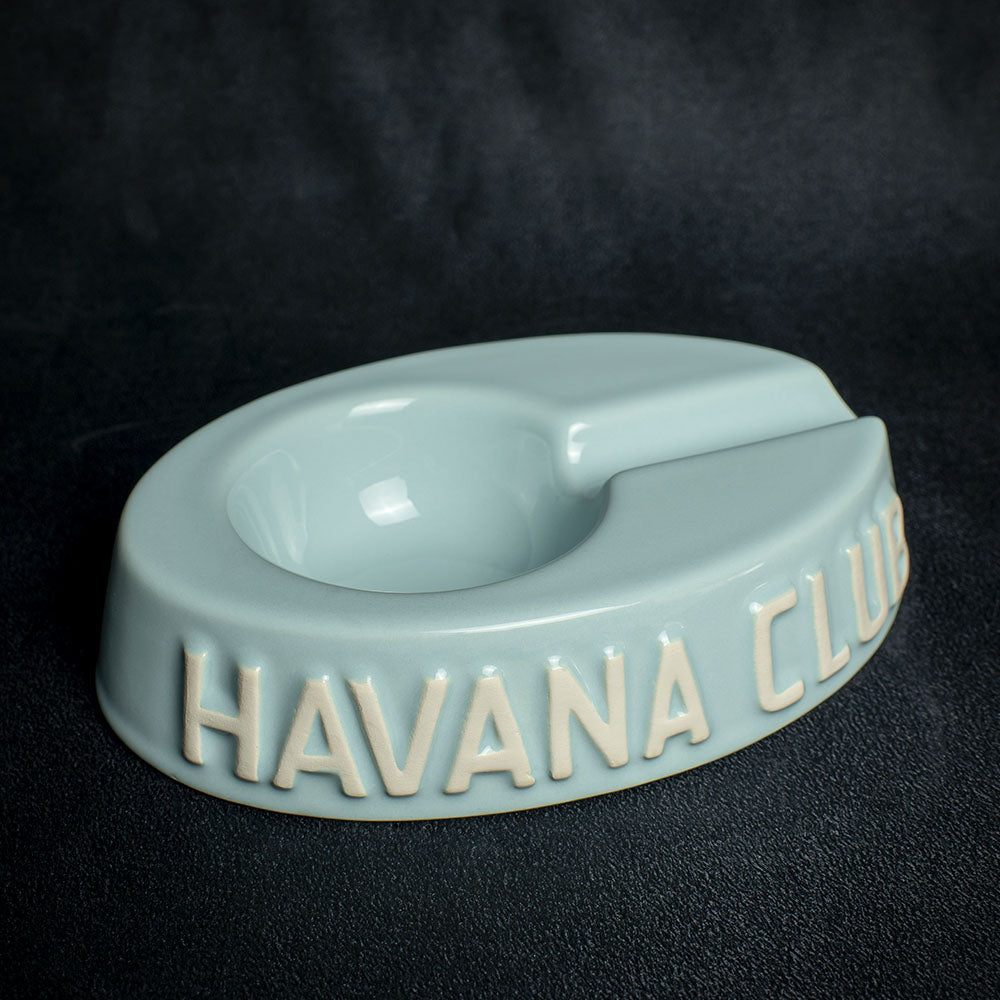 Havana Club Collection Ashtray -  Single Cigar Ashtray - Turqoise