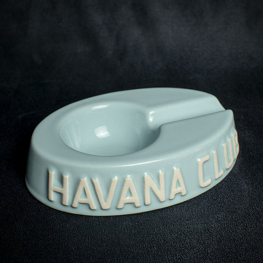 Havana Club Collection Ashtray -  Single Cigar Ashtray - Turqoise