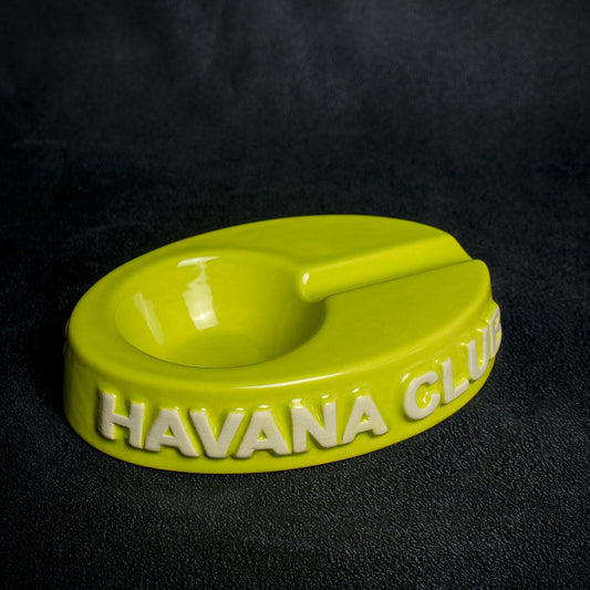 Havana Club Collection Ashtray -  Single Cigar Ashtray - Fennell Green
